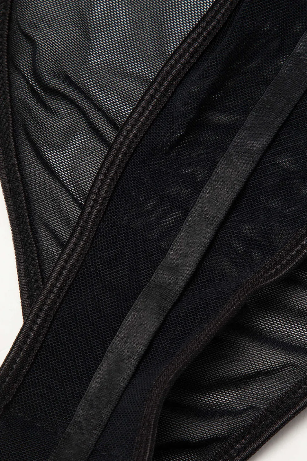 Sheer Bustier Corset Bodysuit>MICAS Discount