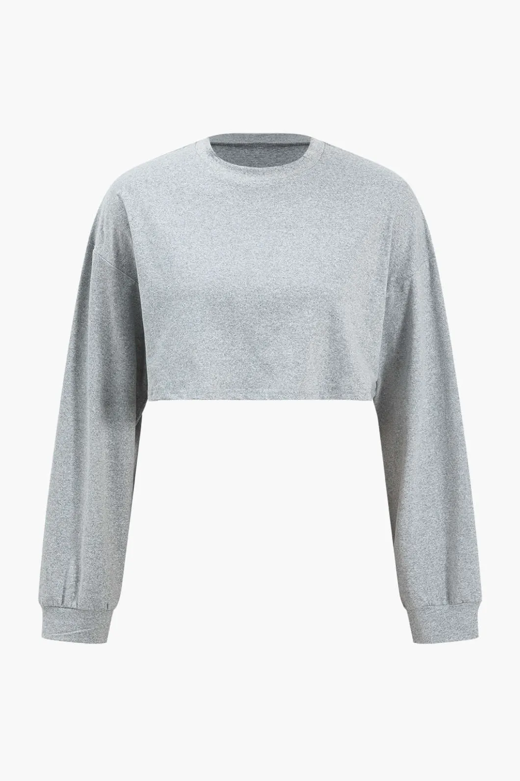 Side Slit Long Sleeve Midi Dress Set>MICAS Outlet