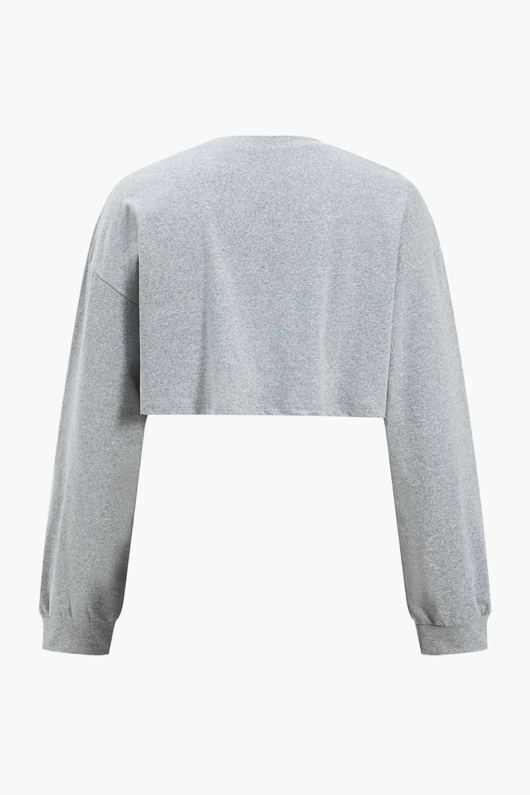 Side Slit Long Sleeve Midi Dress Set>MICAS Outlet