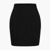 Solid Knit Button V-neck Top And Mini Skirt Set>MICAS Sale
