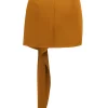 Solid Asymmetrical Mini Skirt>MICAS Clearance