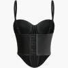 Solid Bustier Corset Top>MICAS Sale