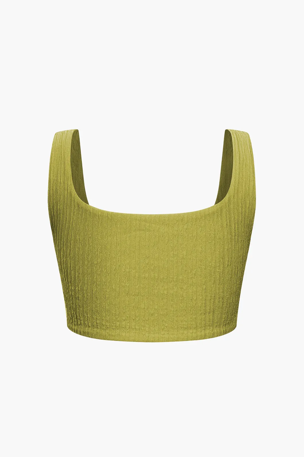 Solid Crop Tank Top And Slit Twist Knot Skirt Set>MICAS Hot