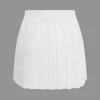 Solid Cut Out Button Skirt Set>MICAS Sale