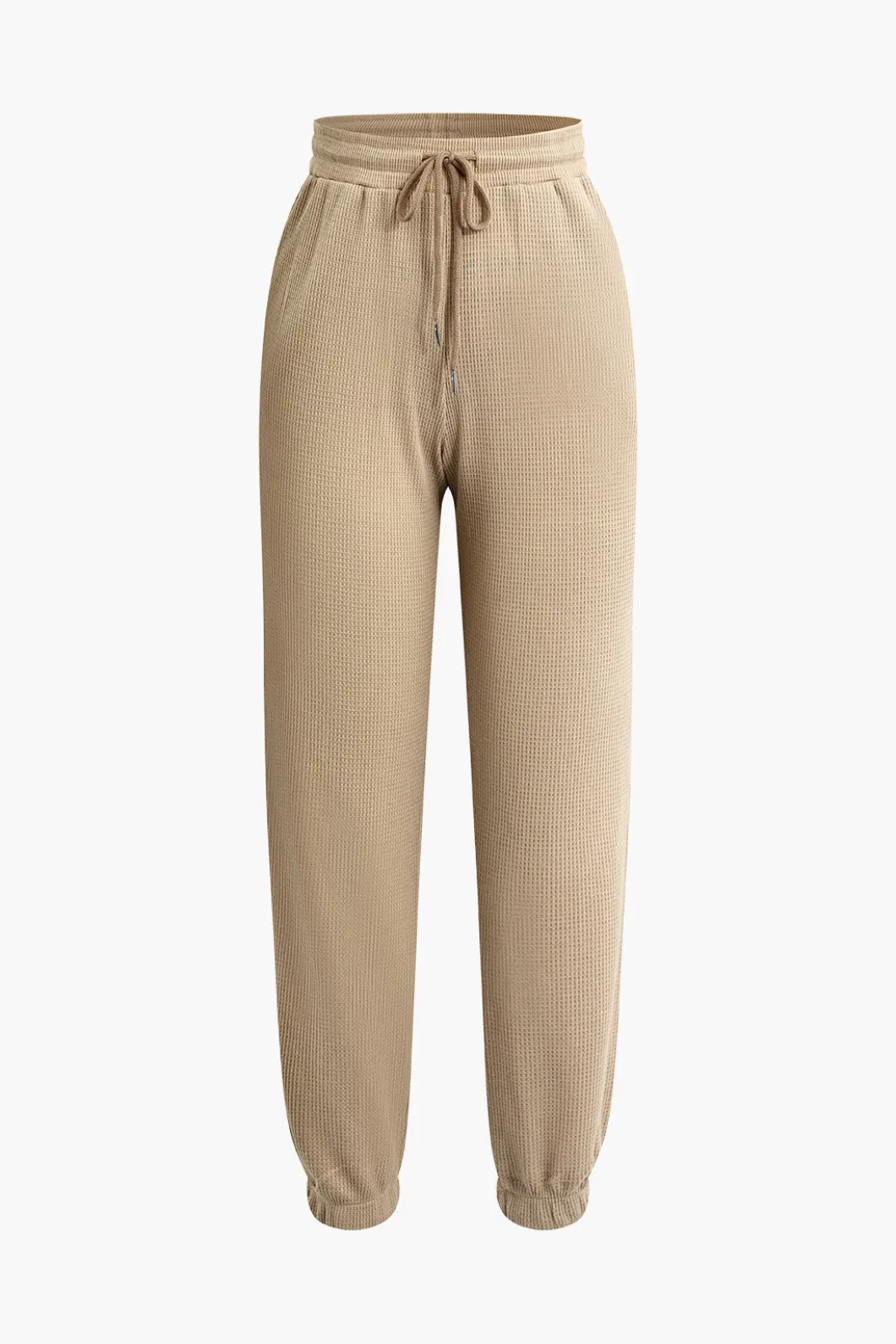 Solid Drawstring Trousers Sets>MICAS Sale