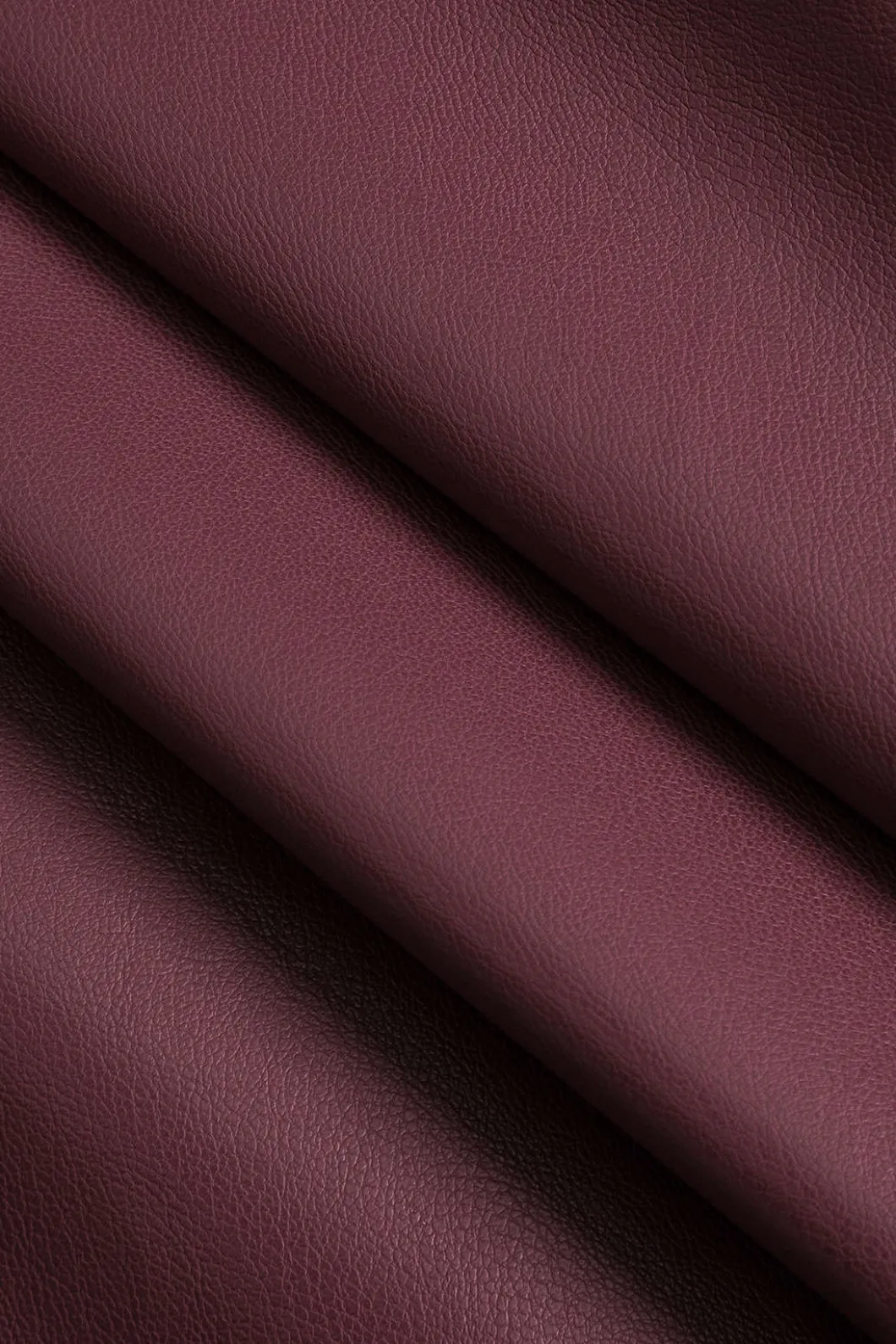 Solid Faux Leather Button Pocket Belted Coat>MICAS Fashion