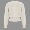 Solid Knit Button V-neck Long Sleeve Cardigan>MICAS Discount