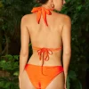 Solid Knot Tie Back Bikini Set>MICAS Clearance