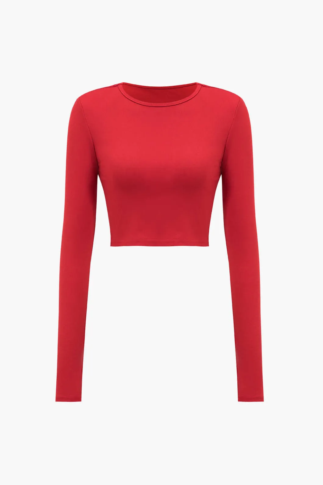 Solid Long Sleeve Top And Maxi Skirt Set>MICAS Best