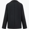 Solid Notched Lapel Blazer>MICAS Online