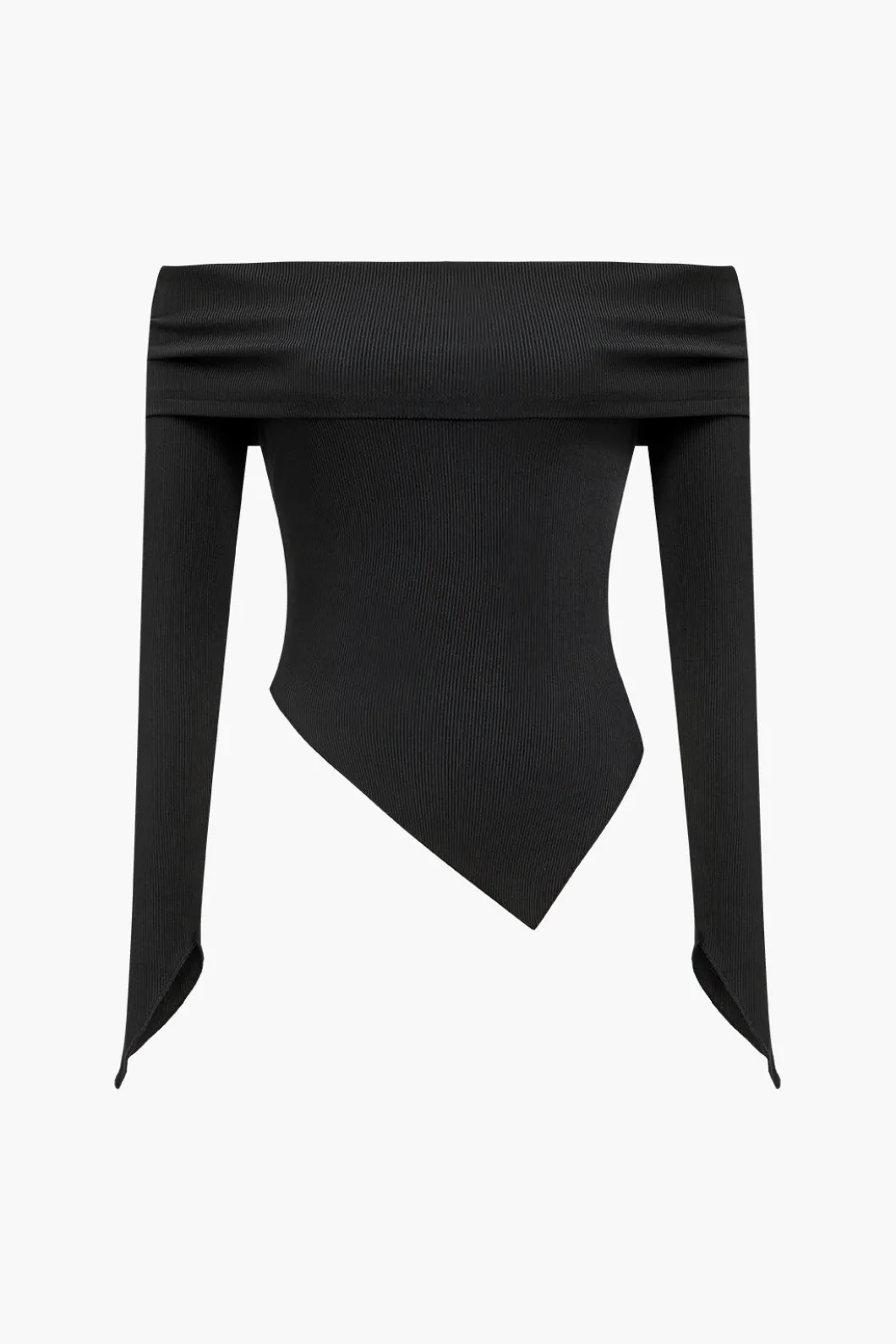 Solid Off Shoulder Top And Trouser Set>MICAS Clearance