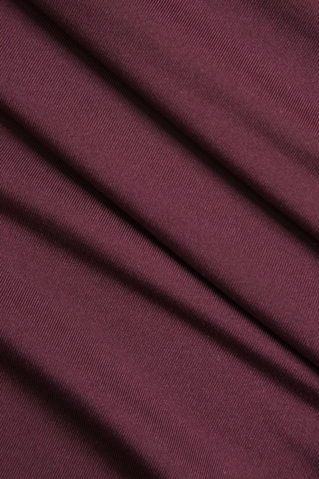 Solid Ruched Long-Sleeve Maxi Dress>MICAS Online