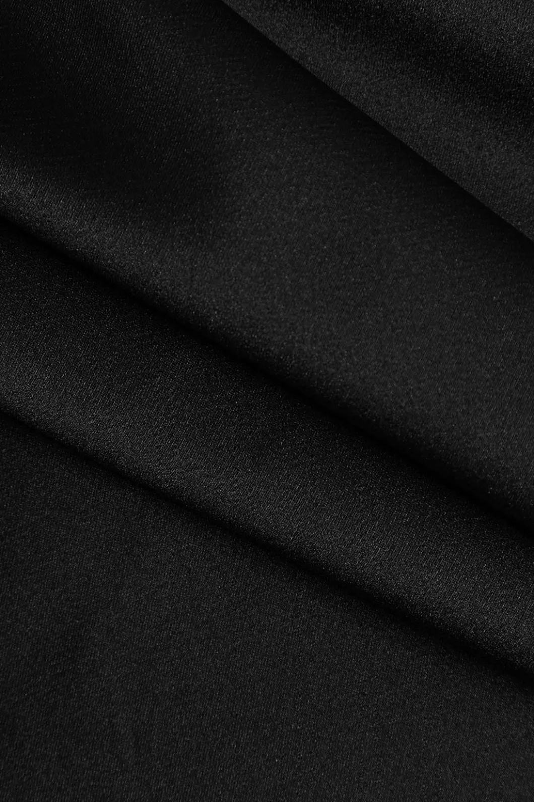 Solid Satin Button Long-Sleeve Shirt>MICAS New