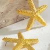 Starfish Earrings>MICAS Outlet