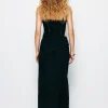 Stitching Cut Out Slip Slit Maxi Dress>MICAS Discount