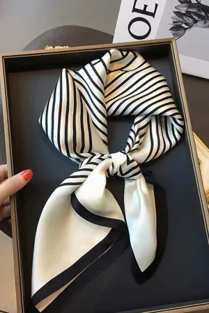 Striped Silk Scarf>MICAS Sale