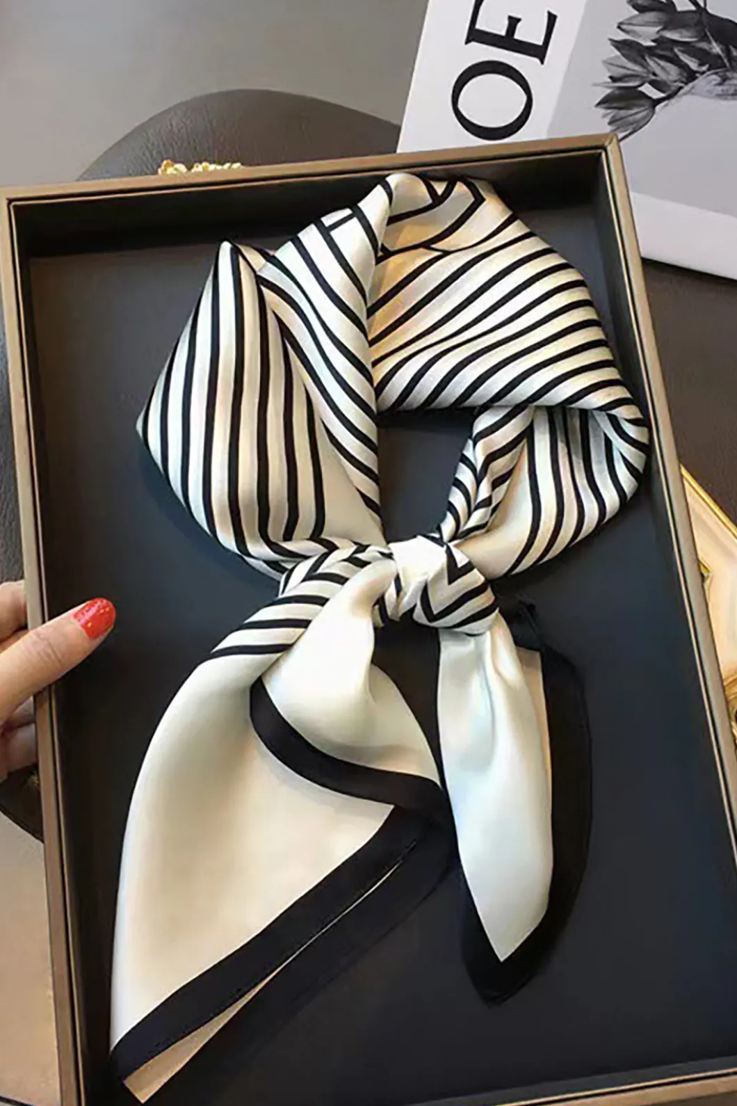 Striped Silk Scarf>MICAS Sale