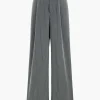 Stripes Print High Waist Trousers>MICAS Sale