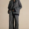 Stripes Print Shirt And Trousers Set>MICAS Clearance