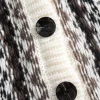 Sweater Button Patchwork Long-Sleeve Cardigan>MICAS Hot