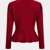 Sweater Button V-Neck Long-Sleeve Top>MICAS Clearance