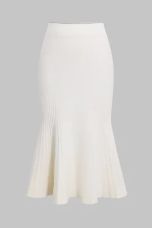 Sweater High Waist Mermaid Skirt>MICAS New