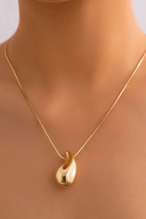 Teardrop Pendant Necklace>MICAS Online