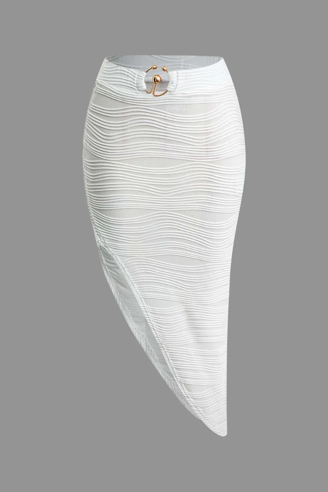 Textured Halter Backless Skirt Set>MICAS Sale