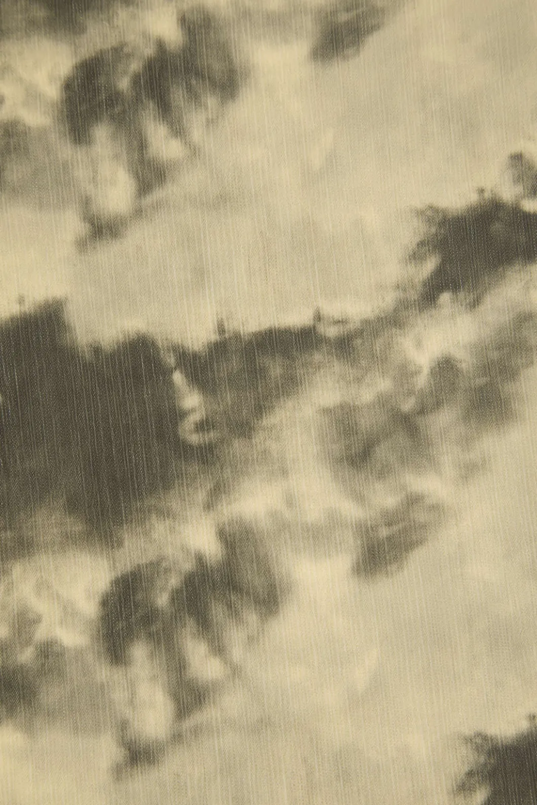 Tie Dye Flare Sleeve Tie Front Ruffle Top And Rose Choker>MICAS Fashion