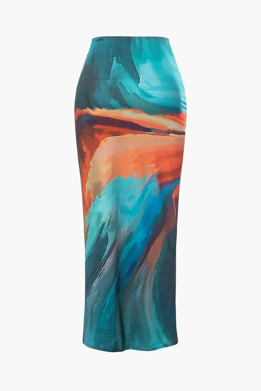 Tie Dye Maxi Skirt>MICAS Discount