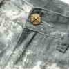 Tie Dye Multi Pocket Straight Leg Cargo Jeans>MICAS Discount