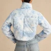 Tie Dye Print Padded Pocket Long-Sleeve Puffer>MICAS Discount