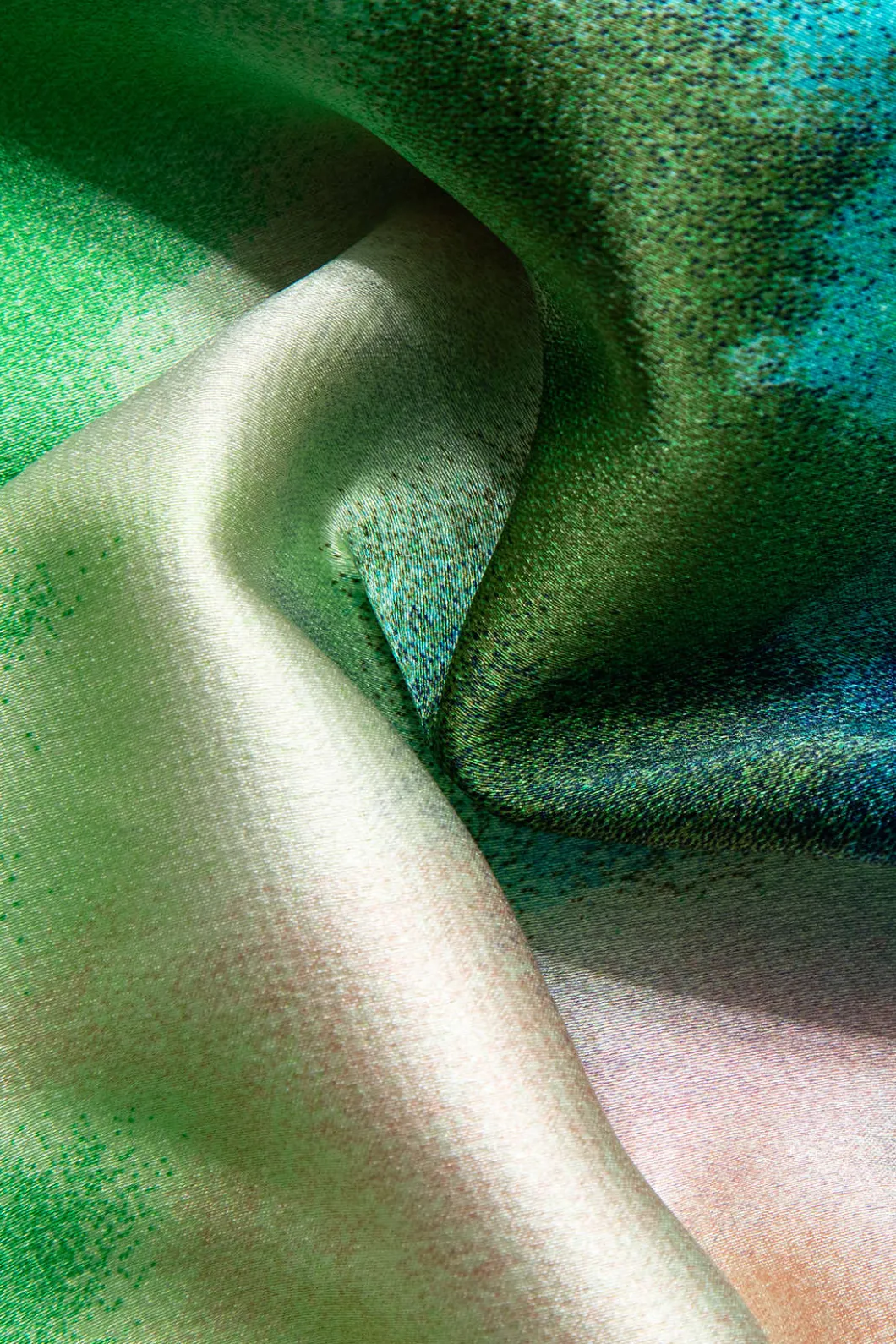 Tie Dye Twist Split Midi Skirt>MICAS Outlet