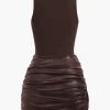 Tie Front Sleeveless Mini Dress>MICAS Sale