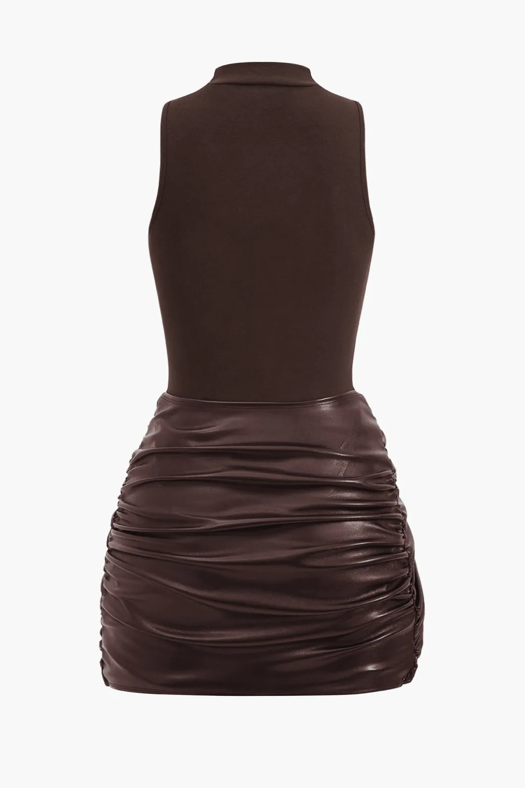 Tie Front Sleeveless Mini Dress>MICAS Sale
