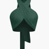 Tie-Back Cross Halter Tank Top>MICAS Best
