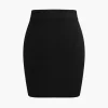 Tie-Up Sweater Skirt>MICAS Fashion