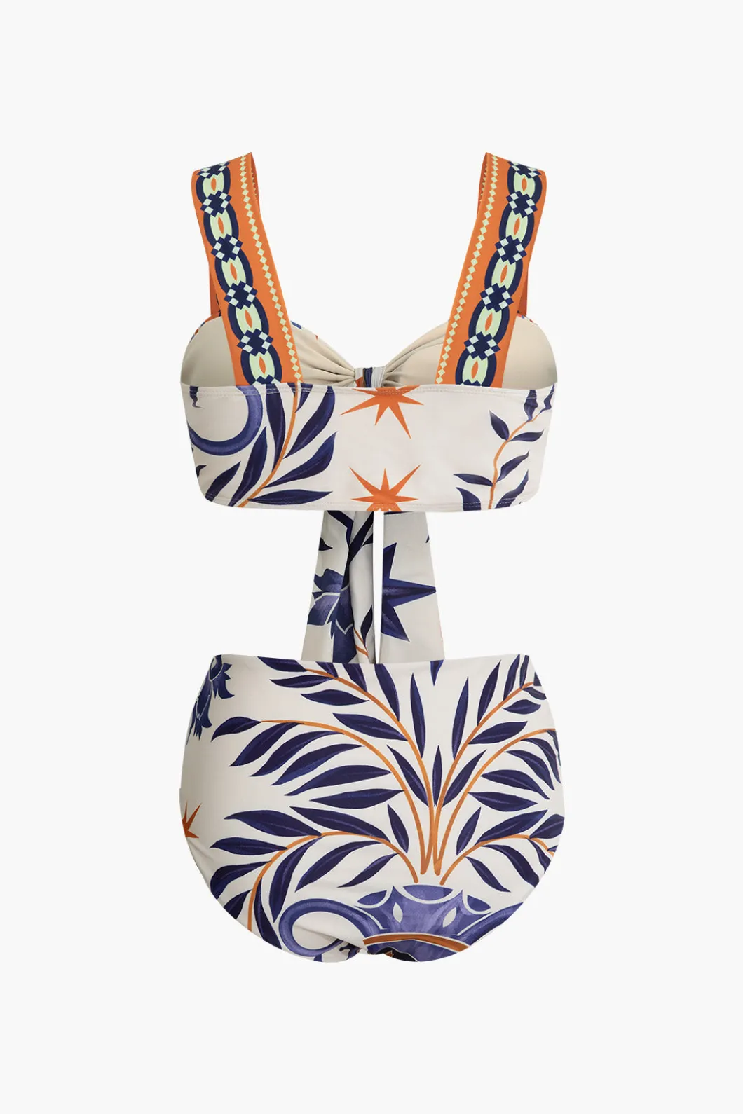 Tribal Print Two-Piece Swimsuit Bikini Set>MICAS Discount