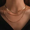 Triple-layered Cuban Chain Necklace>MICAS Discount
