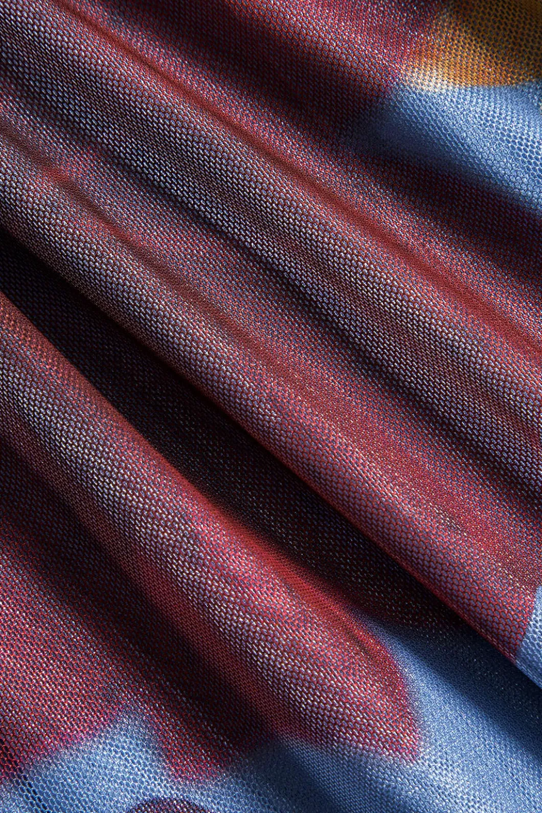 Tropical Floral Print Mesh Backless Maxi Dress>MICAS Online