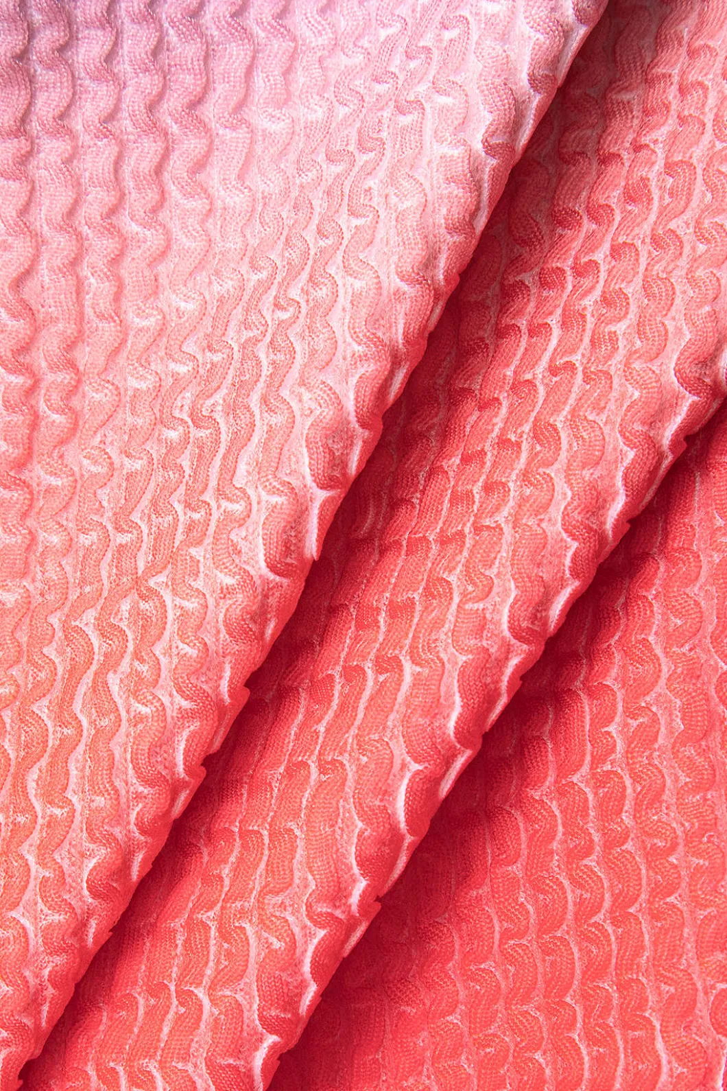 Tummy Control Ombre Textured Square Neck Backless One-Piece Swimsuit>MICAS Clearance