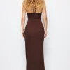 Twist Halter Slit Maxi Dress>MICAS Hot