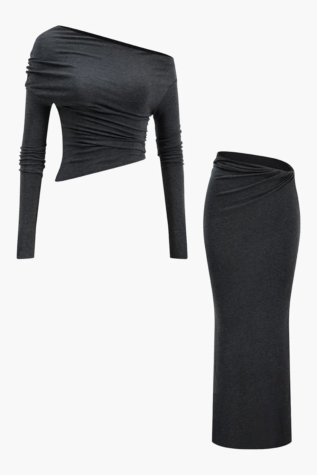 Twist Knot Top And Skirt Set>MICAS Best