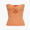 Twisted Front Knitted Top>MICAS Sale