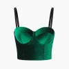 Velvet Bustier Cami Top>MICAS Fashion