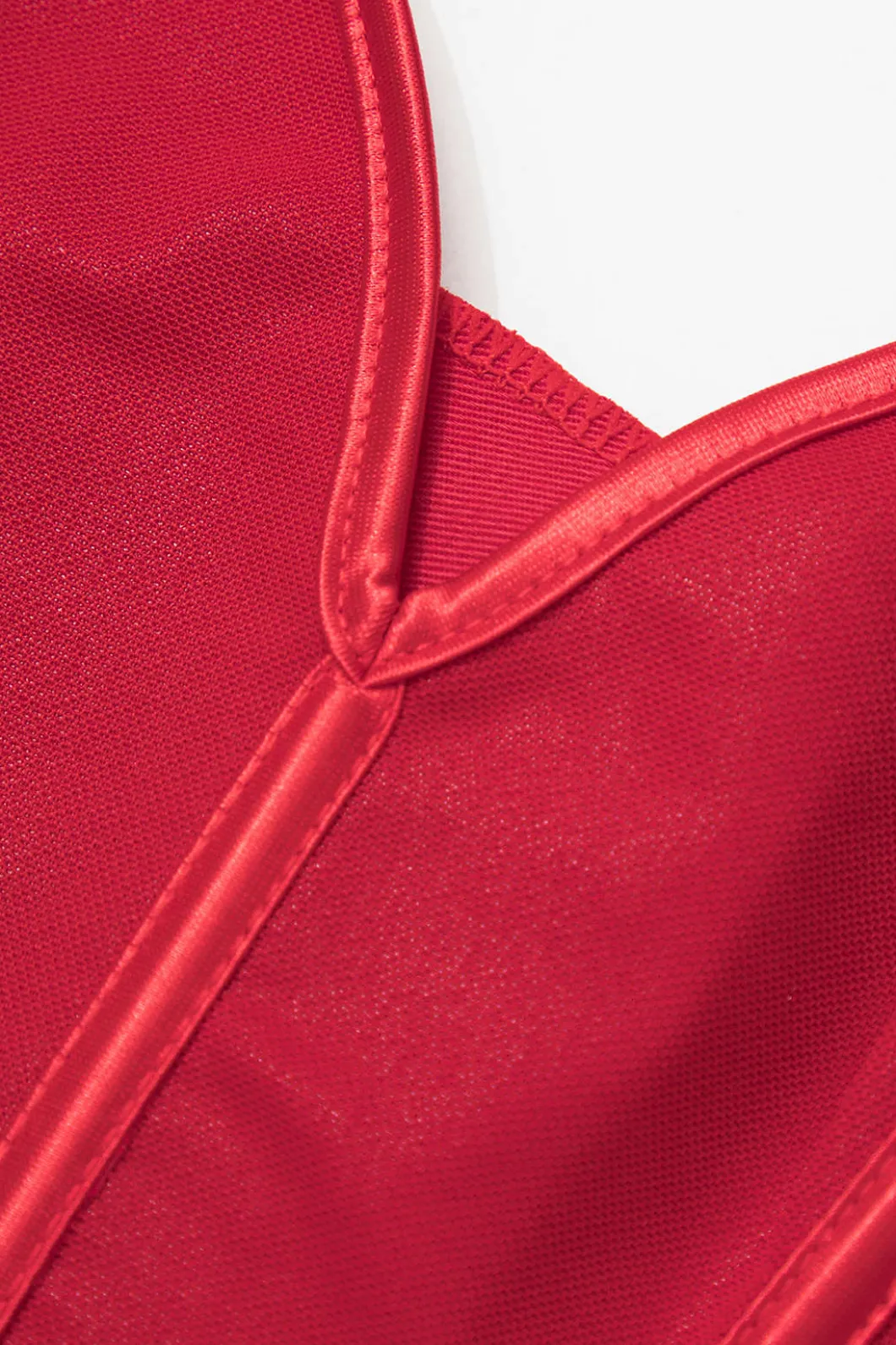 V-Hem Tie Back Corset Corset Top>MICAS Clearance