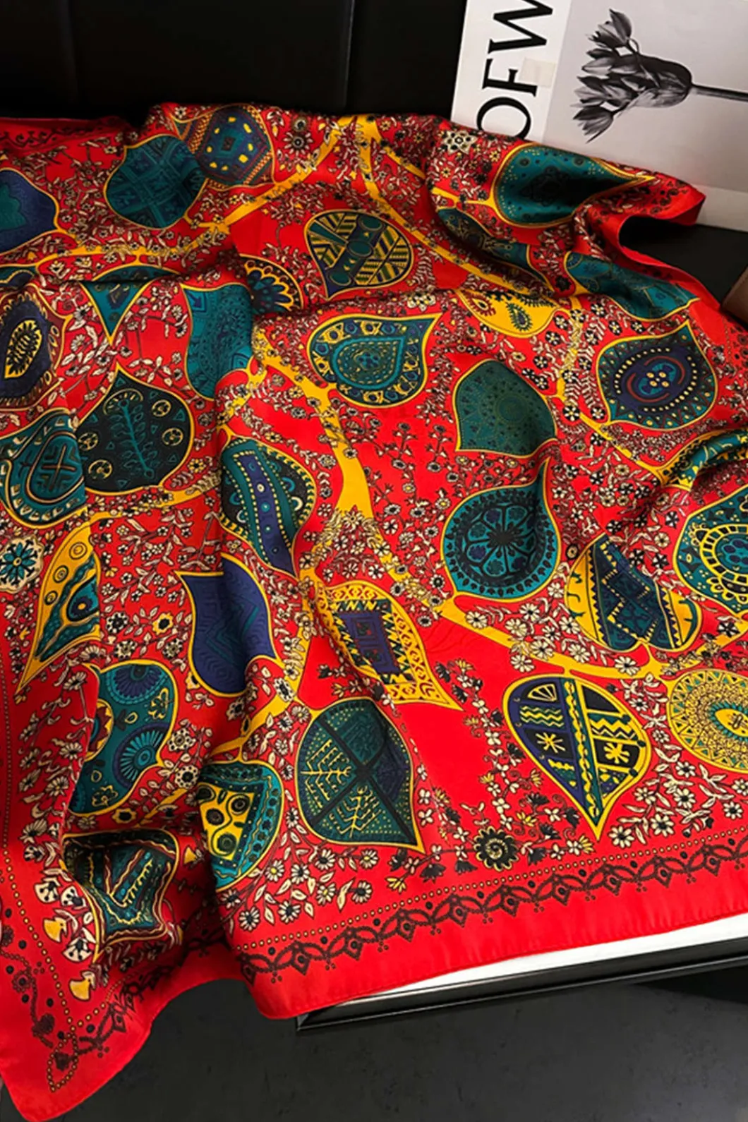 Vintage Print Scarf>MICAS Outlet
