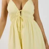 V-Neck Slip Sleeveless Mini Dress>MICAS Discount
