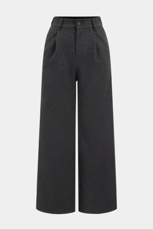 Woolen Wide Leg Trousers>MICAS Best