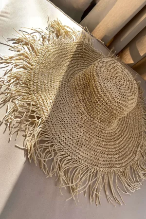 Woven Straw Fisherman Hat>MICAS Clearance